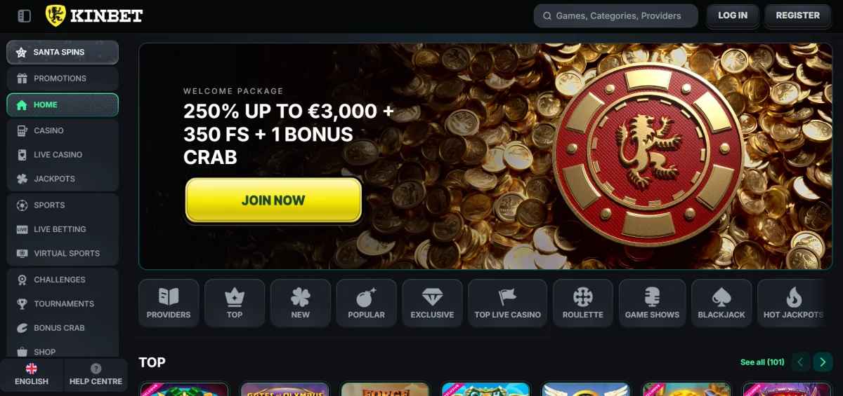 KinBet casino en ligne France